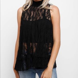 Free People Lace tunic